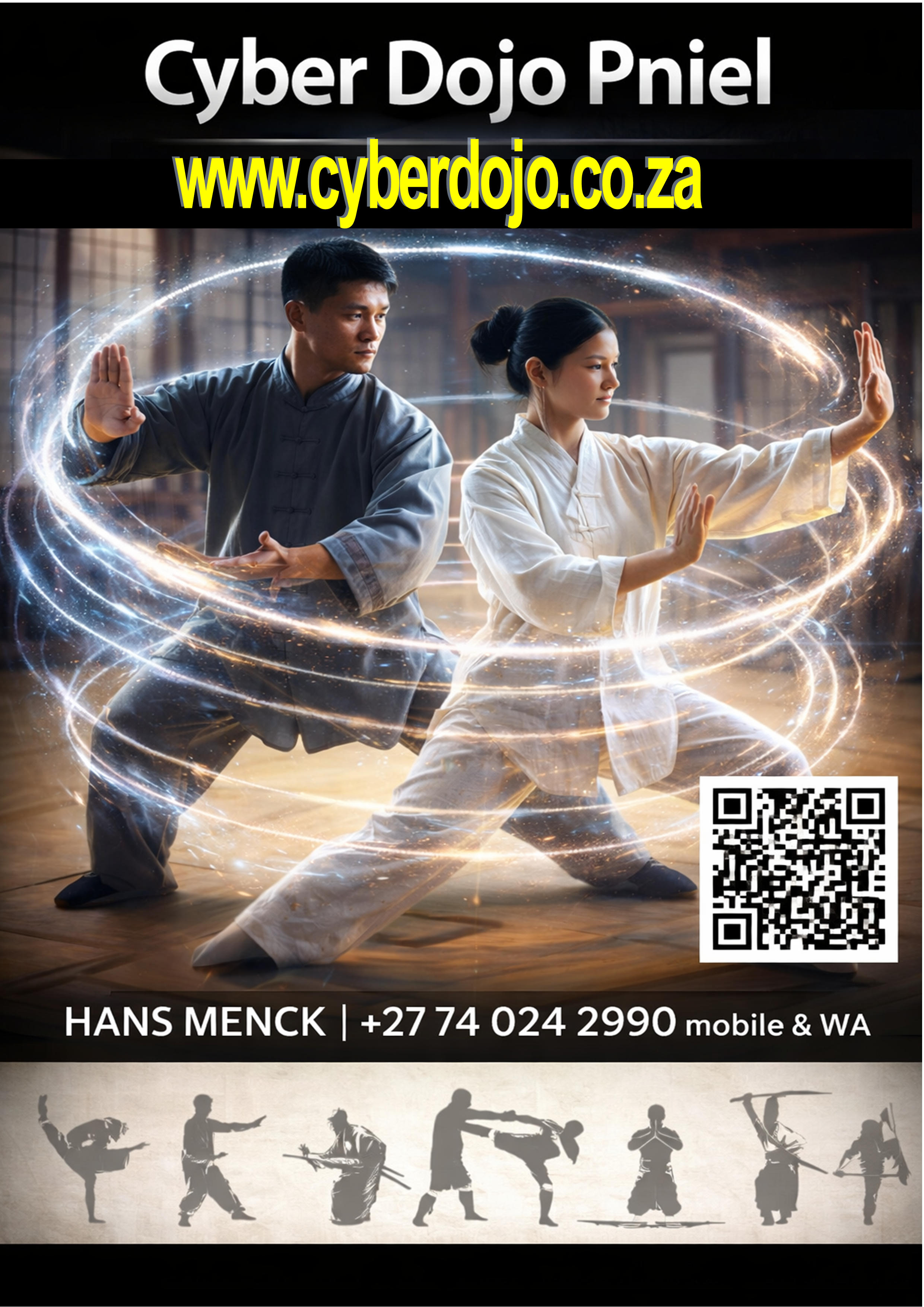 Tia Chi - CYBER DOJO - Online Tuition - Monthly Subscription